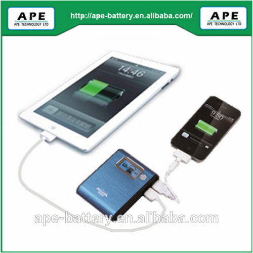 Mini external portable power bank for mobile phone MP7800D