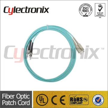 OM3 50/125 SC-ST Fiber Optic Patch Cord