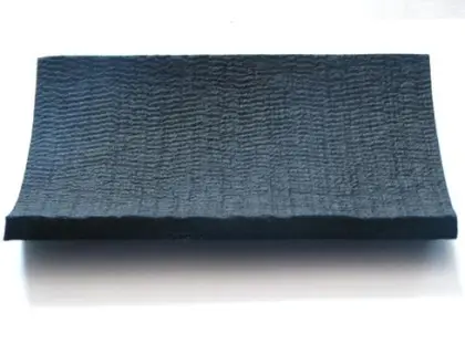 Thick rayon based carbon fiber felt