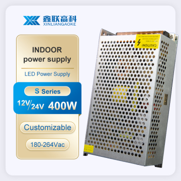 AC100-260V DC 12V 24V LED Transformer Power Supply - Custom Constant Voltage Waterproof Driver 60-400W