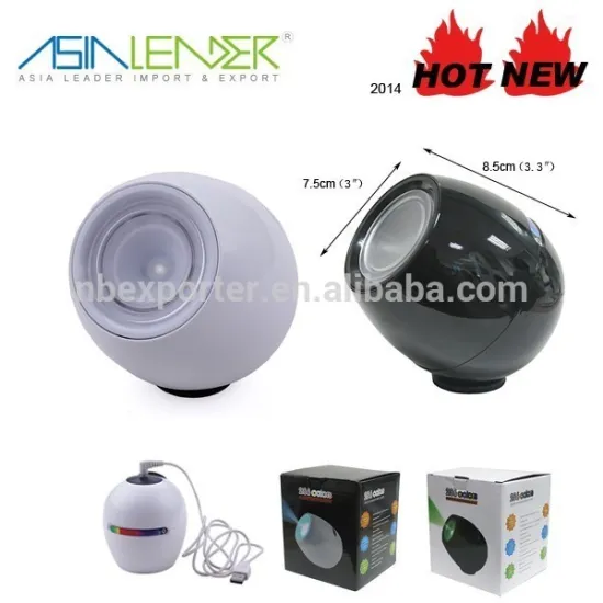 256 Colors Living Color Colorful USB Rechargeable RGB LED Mood Light