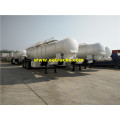 21cbm 3 Axles H2SO4 Trailers tank ya usafirishaji