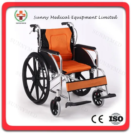 SY-R102-1 Cheapest high grade folding aluminum alloy wheelchair