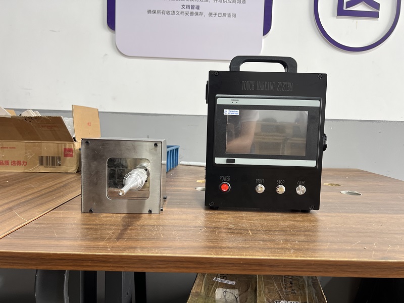 Chu Ji Intelligent Closed Pneumatic Marking Machine for Shipment, 50 × 50mm Width Compatible Production Line Independently Integrated