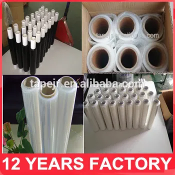 PE Material and Casting Processing Type Transparent Stretch film