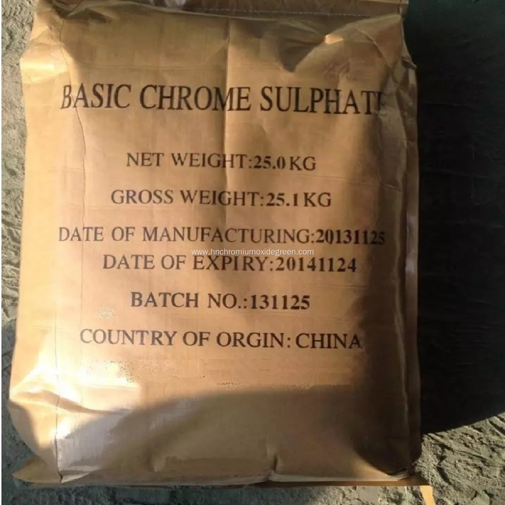 Synthesis Of BCS Basic Chromium Sulphate