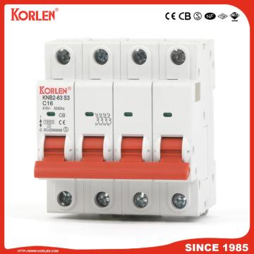 Miniature Circuit Breaker 3KA 32A SEMKO KNB2-63 4P