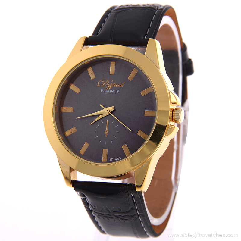 Hot Sale Business Men Luxuruy Leather Watches