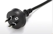 SAA standard Power cord with male female plug for Samsung TV