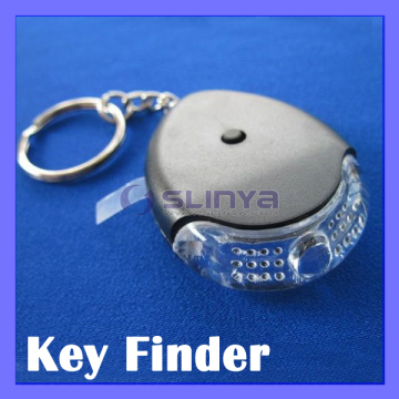 LED Torch Sound Control Anti Lost Key Finder Keychain Whistle (SL-340)