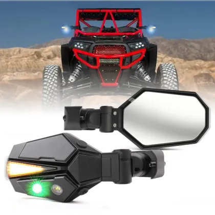 Universal UTV Rearview Lighted Mirrors for ATV UTV Parts Polaris Accessories