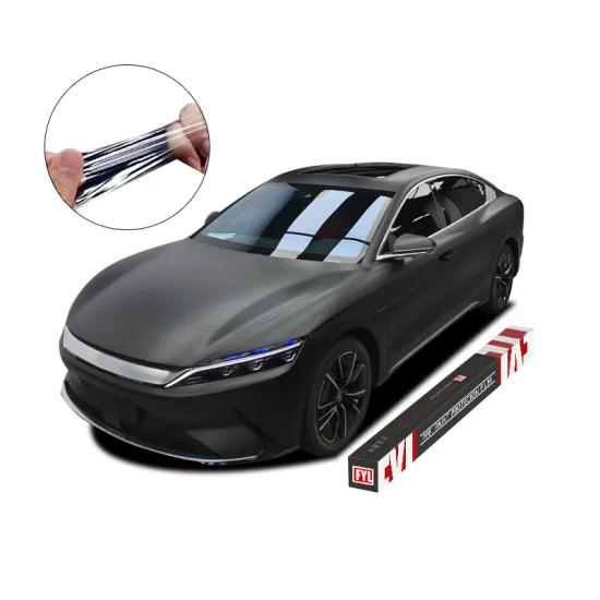 Self healing 7.5mil High Flexible Matte Black car tpu Ppf Paint Protection Film