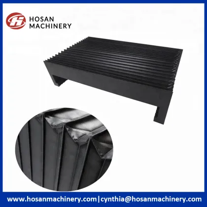 rail protection cover accordion cover flexible machine tools