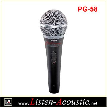 PG-58 Professional Dynamic Electret Drum Wired Microphone