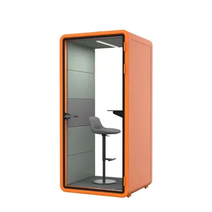 Hot Sales Single Person Sound Proof Booth Living Room Portable Office Pods Soundproof Booth