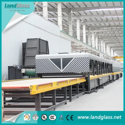 LandGlass Jet Convection Flat Glass Making Machinery for Tempered Glass