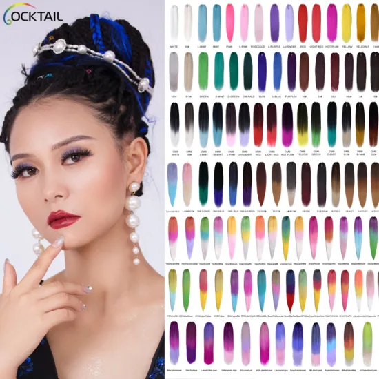Professional vendor for pre stretched braiding hair, top seller personalized vinegar rinse prestretched braiding hair