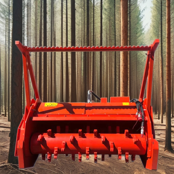 Hot Sale Mini Tractor Attachments: Small Teeth Forestry Mulcher