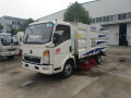 4CBM Howo Street Road Sweeper Truck Euro 4