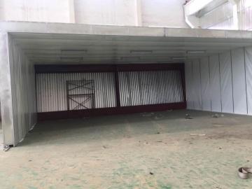 Geri çekilebilir şişme su geçirmez PVC sprey kabini