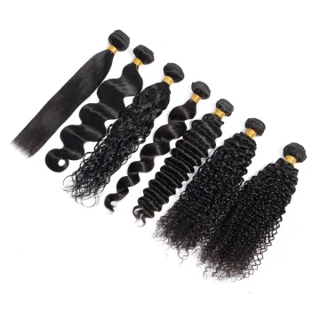 Wholesale Virgin Raw Indian Hair Extension Human Hair from Very Young Girls