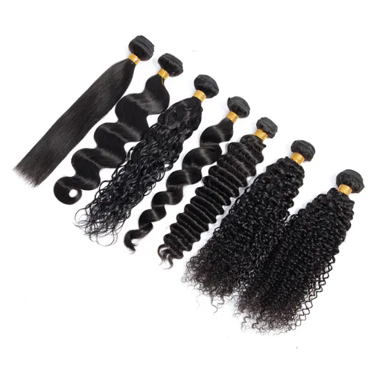 Wholesale Virgin Raw Indian Hair Extension Human Hair from Very Young Girls