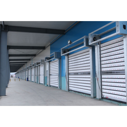 Ama-Logistics Parks application Spiral Rolling Shutter Hors