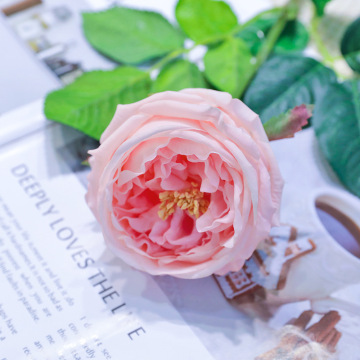 Hot Sale Home Wedding Decorations: Summer Flowers, Artificial Austin Roses, and Real Touch Roses