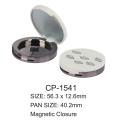 Magnetische sluiting plastic poeder monochrome blush container