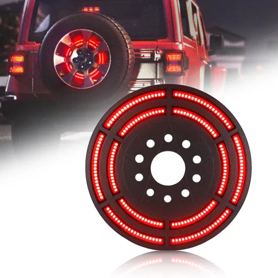 JL Tail Light Spare Wheel Brake Light for Jeep Wrangler JL 18-2022 Third Brake Light