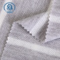 knitted fabric polyester stripe cotton for sweater