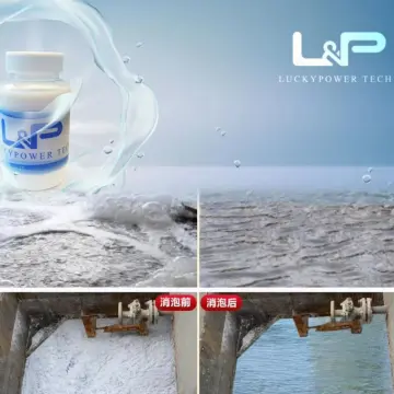 Silicone defoamer for water treatment