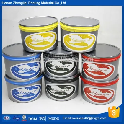 CMYK color sublimation offset ink