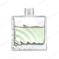 Lightweight square aromatherapy glass bottle