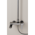 New Space Aluminum Shower Set with Undermount Faucet