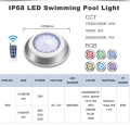 12W IP68 Waterproof LED Lampu Kolam Renang