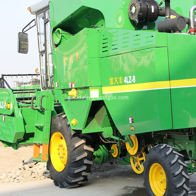 Self-propelled Full Feed Wheat Combine Harvester
