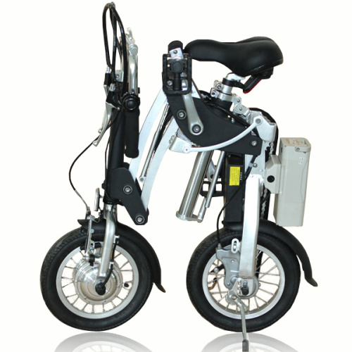 Bicicleta elétrica com travão V