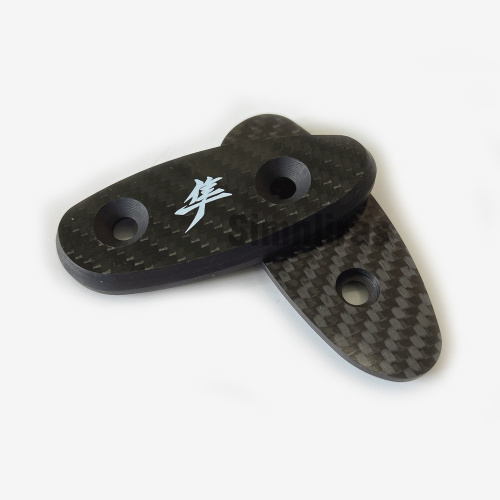 Blok lustrzany z płyty węglowej do motocykla Hayabusa 99-20