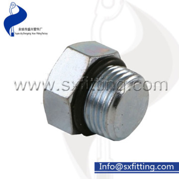 Hydraulic Fittings BSPP Hex Head Plug For JIS B2351