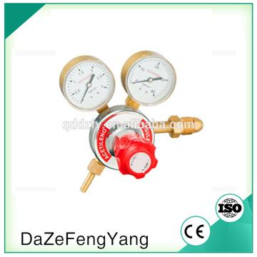 Acetylene gas pressure gauge regulator DZFY