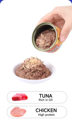 OEM pet snack can food