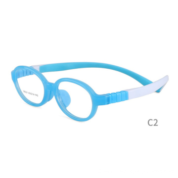 Unbreakable Ultralight Silicone Kids Eyeglass Frames: Safe and Flexible Optic Glasses for Boys and Girls