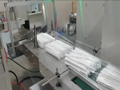 Gaoda GD-PL100 Straw Single & Group Packaging Machine Line