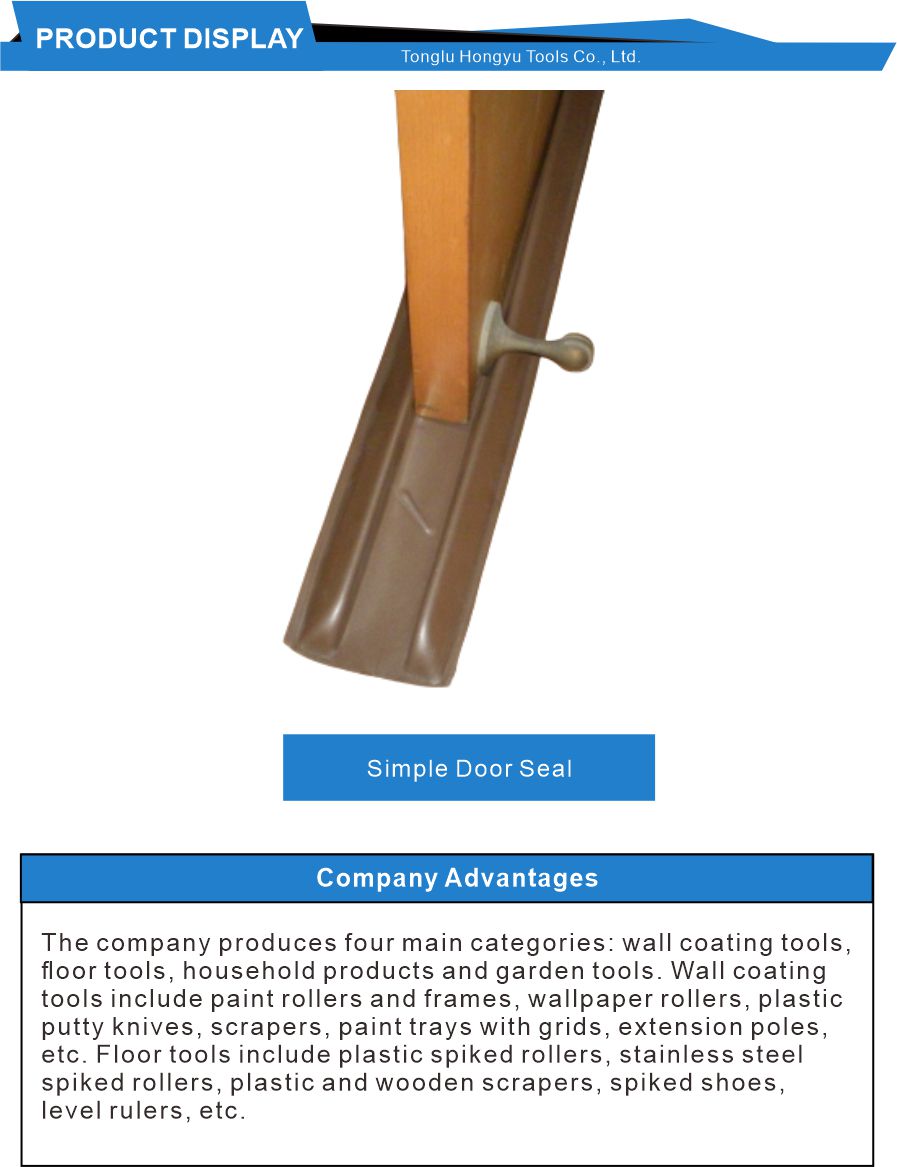 PE Door Gap Weather Stripping