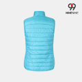 Chaleco aislante acolchado plegable para mujer