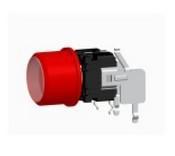 manufacturer Waterproof  LED Indicator DC 30V 0.1A Single-pole on-off