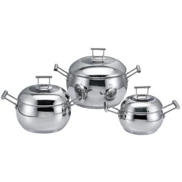 stainless steel casserole induction