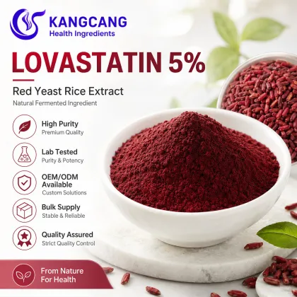 Red yeast rice extract monacolin k Lovastatin 5%