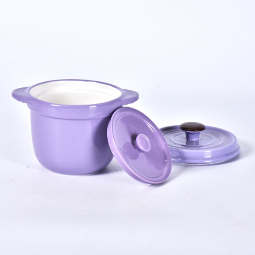 Batterie de cuisine Mini Casserole en Céramique Colorée